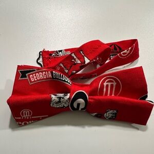 Georgia Bulldogs Bow Tie - Red